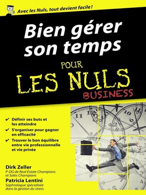 cover image of Bien gérer son temps pour les Nuls poche Business